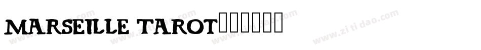 Marseille Tarot字体转换